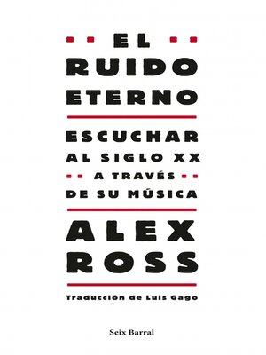 cover image of El ruido eterno